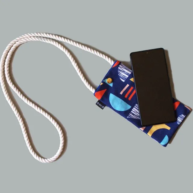 Shape neck phone pouch