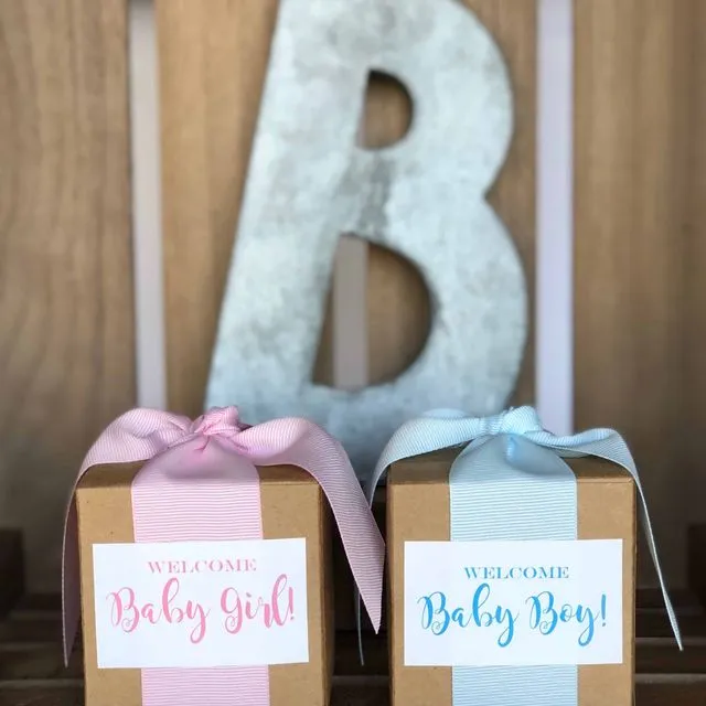 Milk Chocolate Toffee - Baby Girl/Baby Boy (Case of 12 - 4oz Boxes)