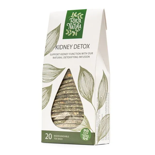 Kidney Detox - Herbal Tea Bags - 100% Natural - 20 Biodegradable Bags