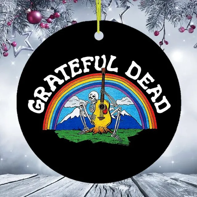 Vintage Grateful Dead Ornament Circle