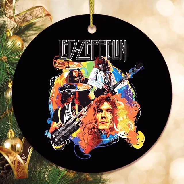 Vintage Led Zeppelin Ornament