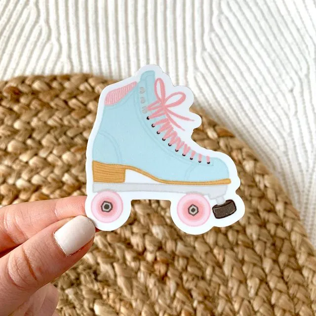 Roller Skate Sticker 2.5x2.5 in.