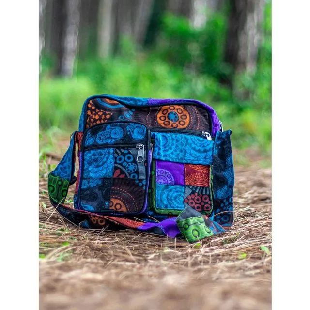 Aesthetic Handmade Hemp Outdoor Hippie Bag Travel Bag Should