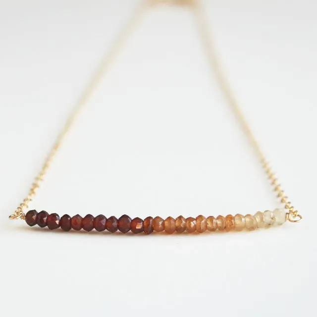 Brown Ombre Necklace
