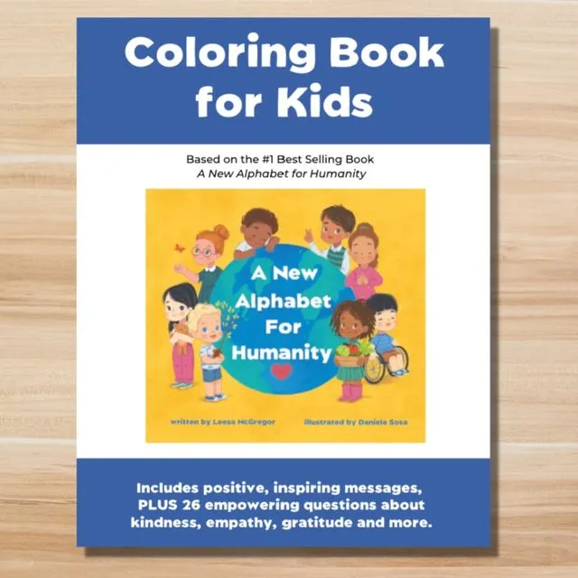 A New Alphabet for Humanity Coloring Book