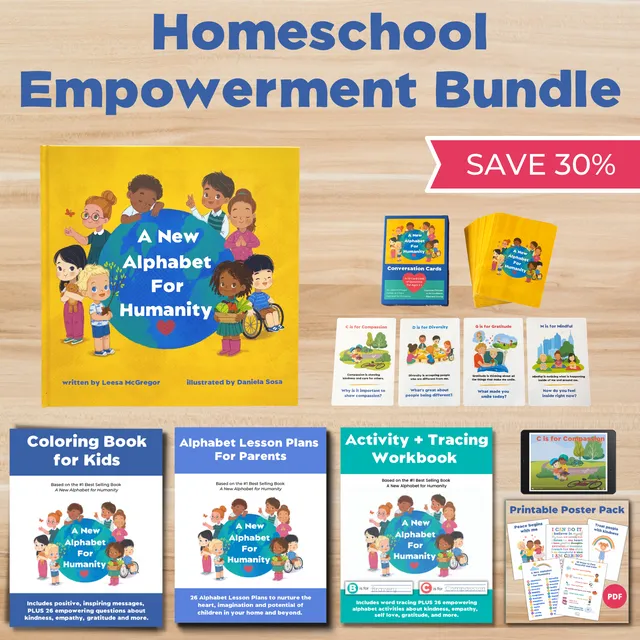 Homeschool Empowerment Bundle for Kids (Ages 4-10)