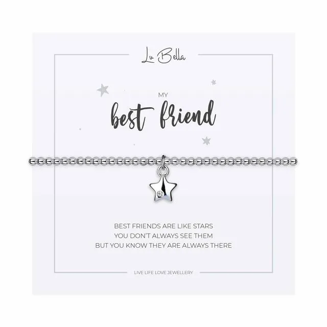 My Best Friend Sentiments Bracelet | Jewellery Gifts For Women