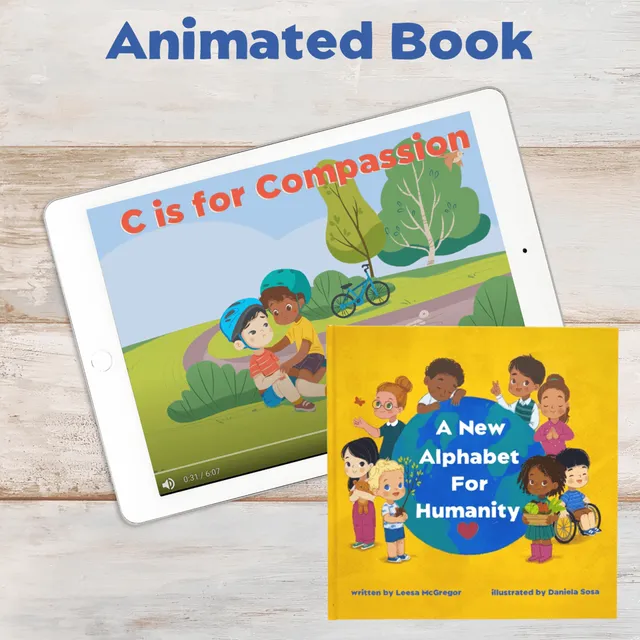 A New Alphabet For Humanity Video Book Animation