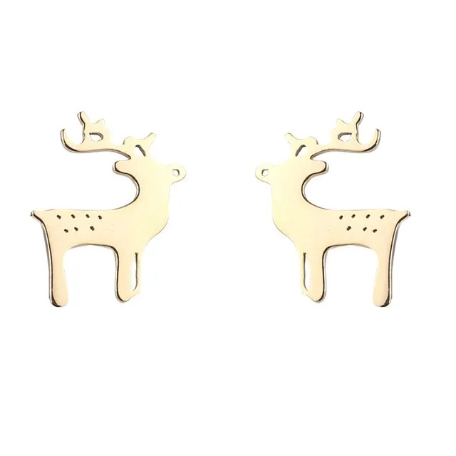 Christmas Stud Earrings "Reindeer"
