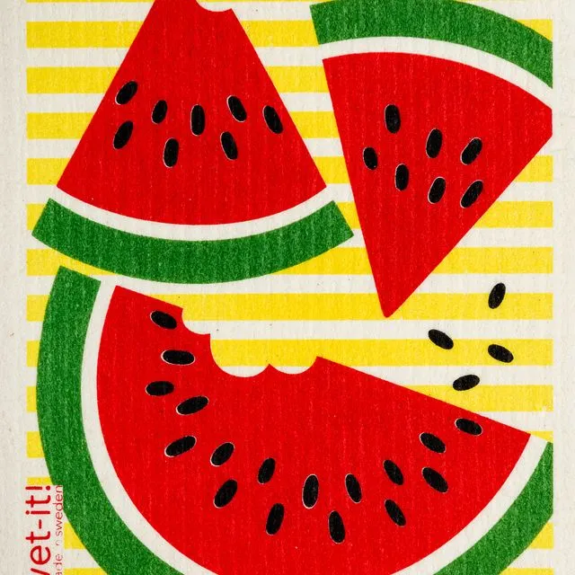 Watermelon Slices Swedish Cloth
