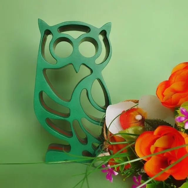 Wood Owl Decor, Owl Decor, Owl, Wood Owl, Owl Sculpture
