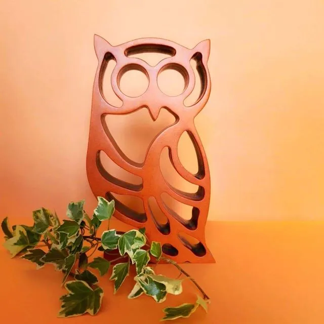 Wood Owl, Owl Sculpture, Wood Owl Decor, Owl Decor, Owl
