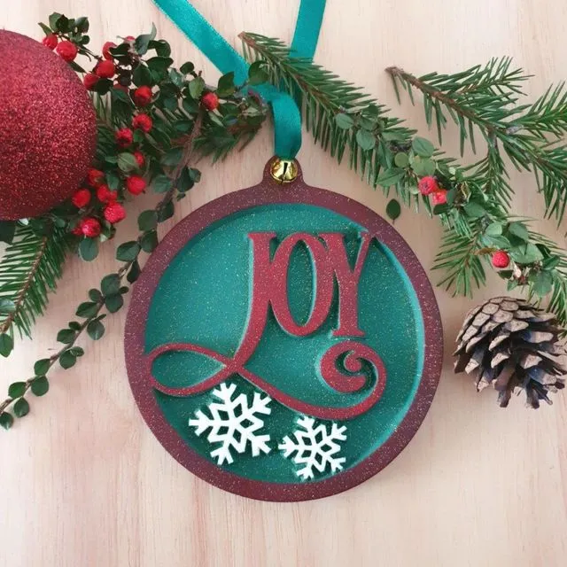 First Christmas, Xmas Tree, 2022 decoration, 2022 Xmas Gifts, Joy - Green