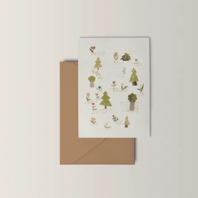 Forest A6 Greeting Card