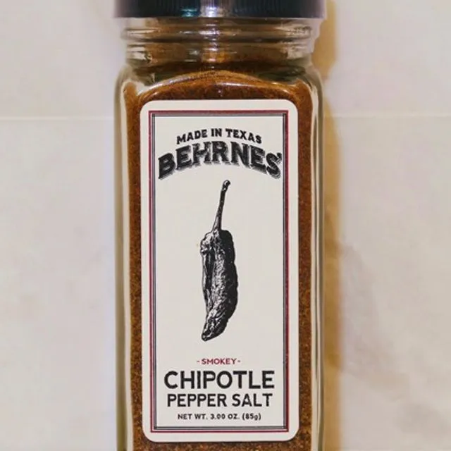 Chipotle Pepper Salt 3 oz Jar
