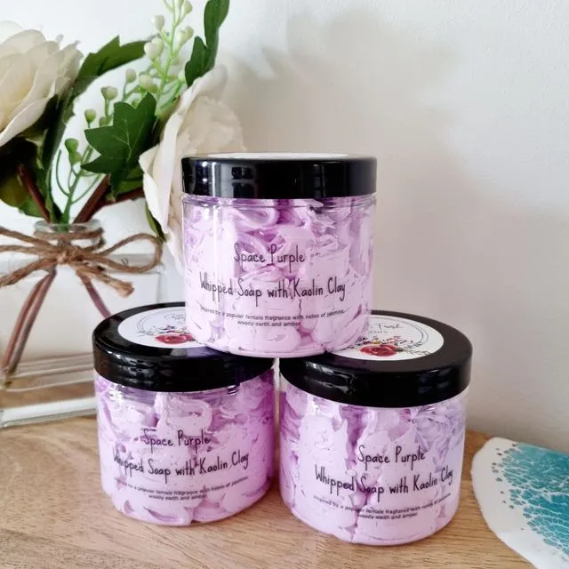 Space Purple Whipped Soap