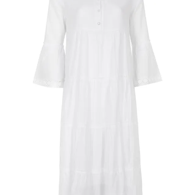 Mika Maxi Dress - White