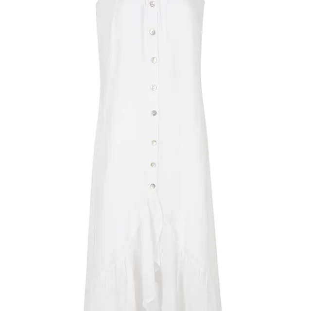 Malibu Maxi Dress – White