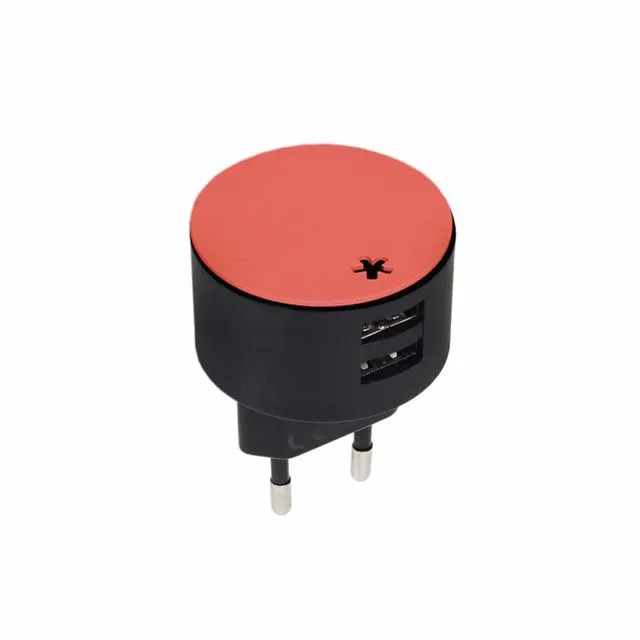 USB Plug 2 Coral Red