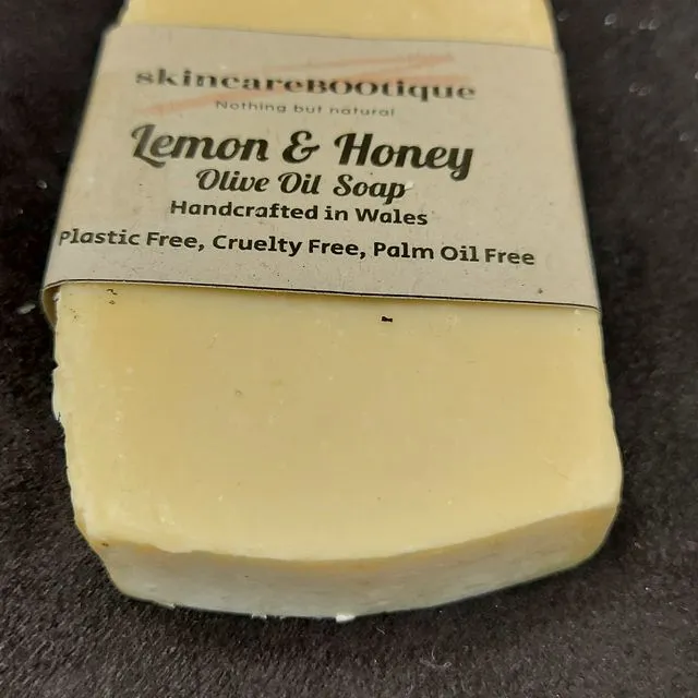 Lemon and Honey Olive oil soap