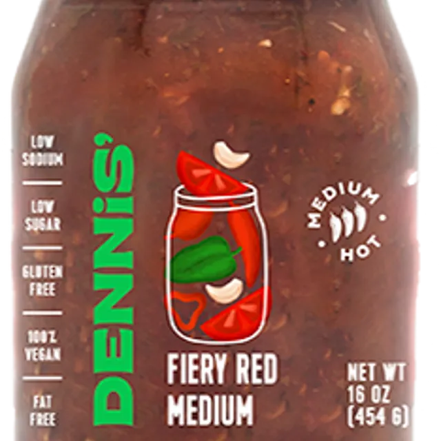 Dennis' Fiery Red Salsa - Medium