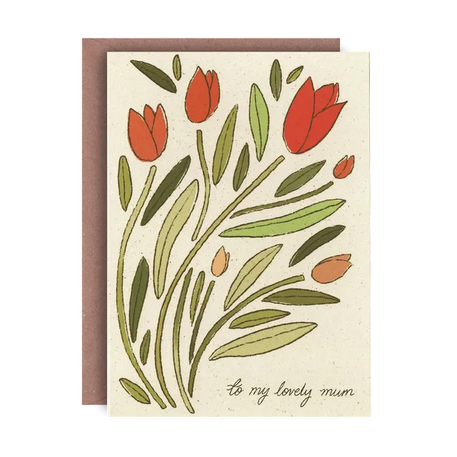 Tulips Mother's Day Card