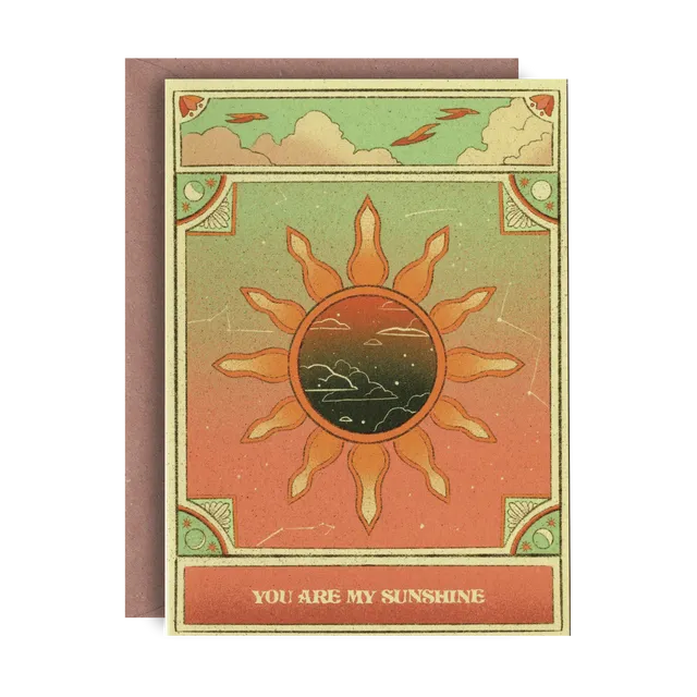 You are my sunshine Greeting Card