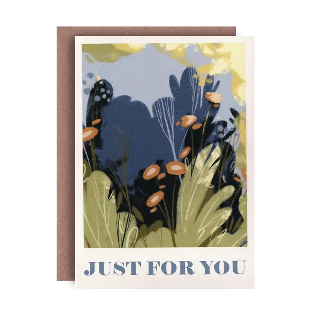 Just for you Greeting Card