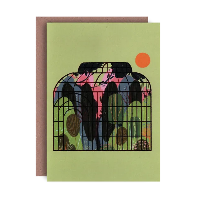 Green house Greeting Card