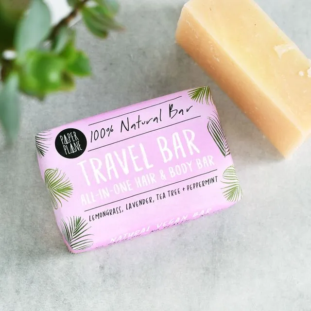 Travel Soap 100% Natural Vegan Plastic free