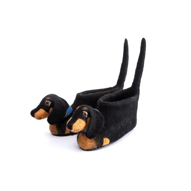 Desmond Dachshund Dog Adult Slippers