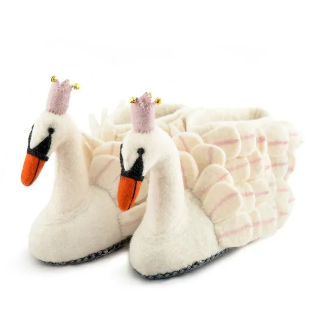 Odette Swan Adult Slippers