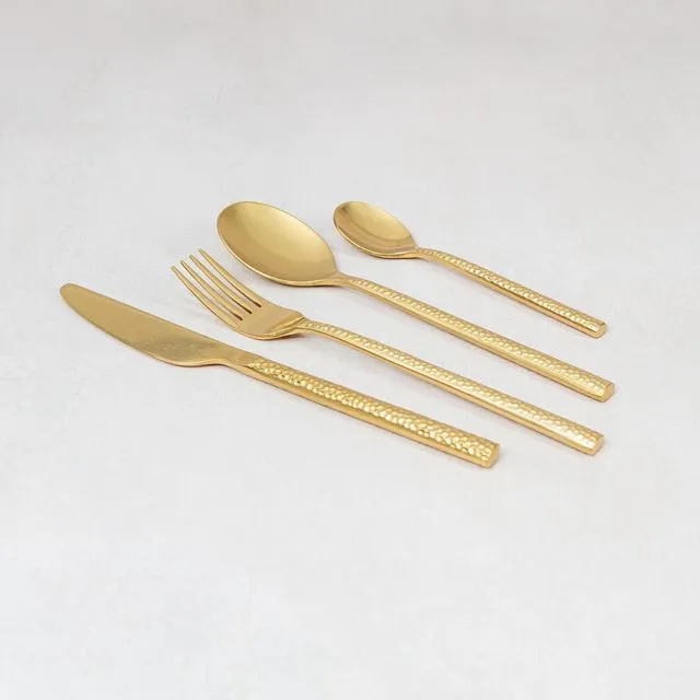 Antique Gold Oslo Cutlery Set