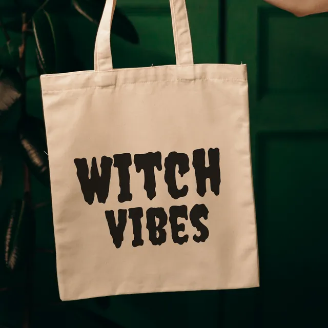Witch Vibes Cotton Tote