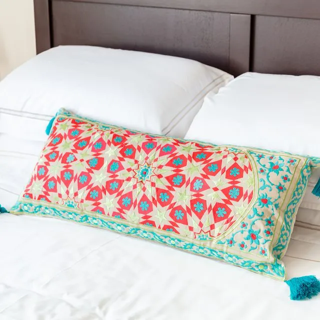 Jaipur bright cushion (35 x 80 cm)