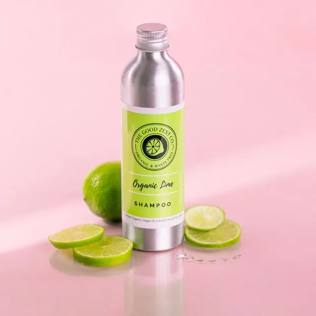Organic Invigorating Lime Shampoo