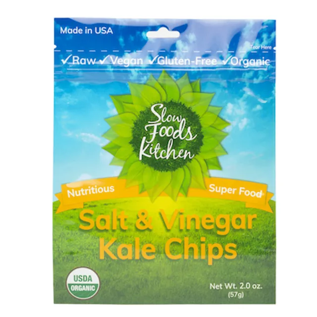 Salt & Vinegar Kale Chips - Pack of 12