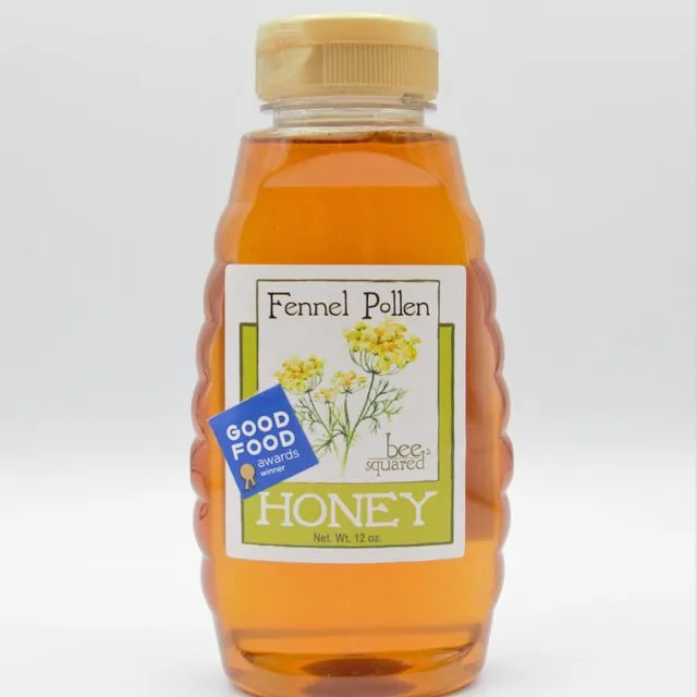 Fennel Pollen Honey- 12 oz Squeeze