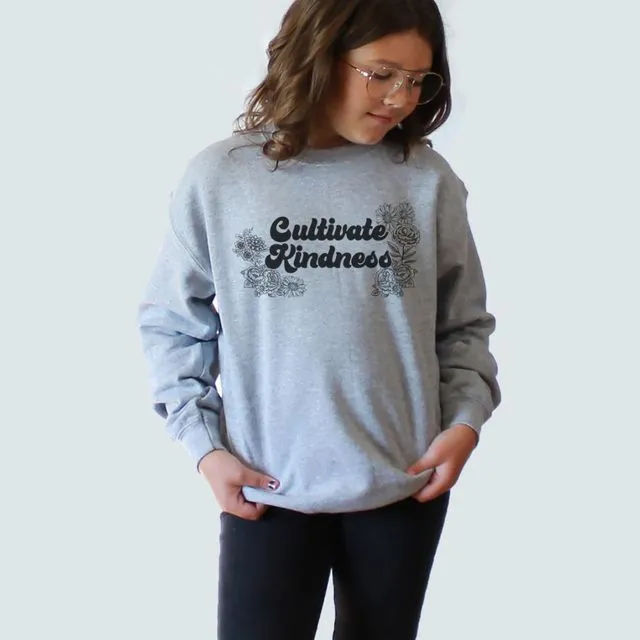 Cultivate Kindness Youth Pullover Crew