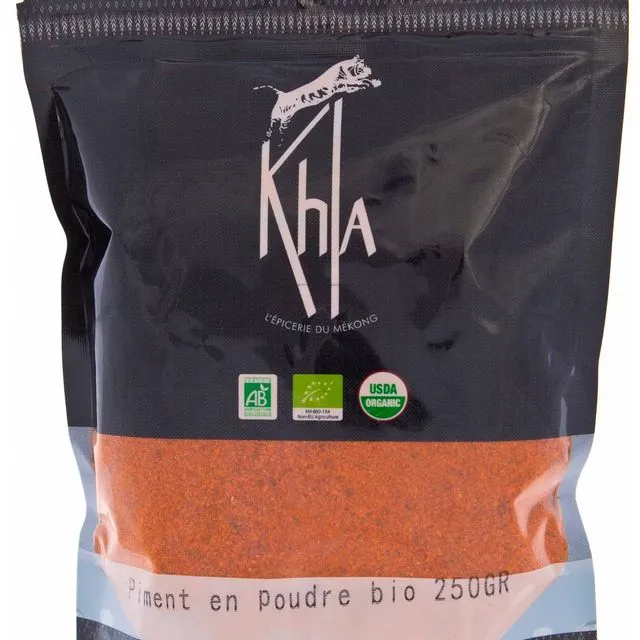 KHLA - Chilli Powder - from Organic Farming - 250g Bag