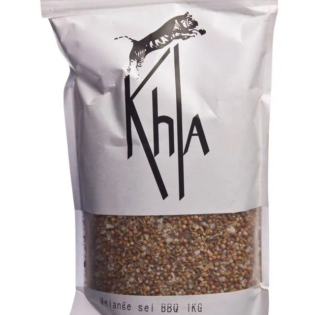 KHLA - Kampot Salt - Special Barbecue Blend - 100% Natural - 1kg Bag