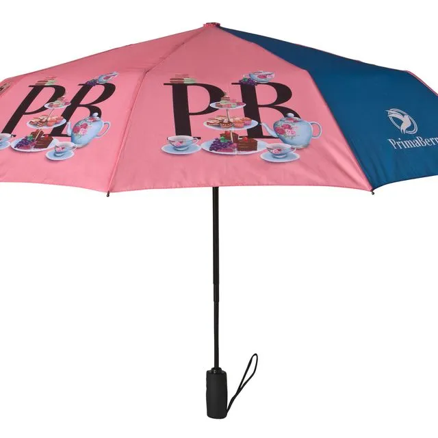 Waterproof British Umbrella, Colourful Unique Pink Blue Umbrella, Custom Made  Afternoon Tea Umbrella, Bohemian Windproof Modern Umbrella