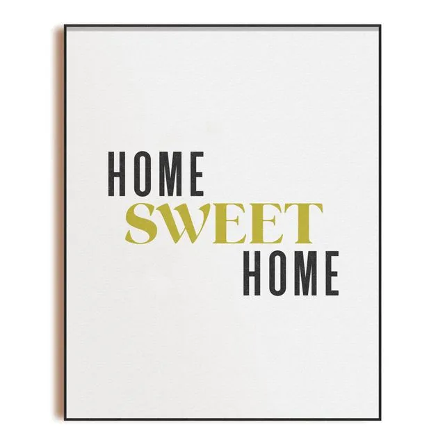 Home Sweet Home - Art Print
