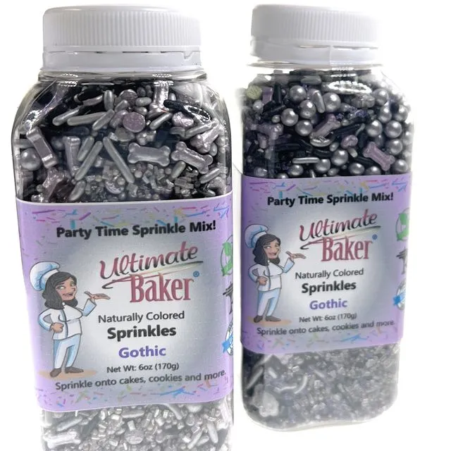 Ultimate Baker Sprinkles Gothic (6oz Retail)