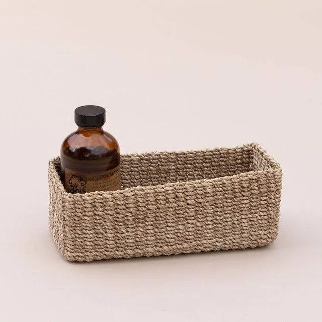 Seagrass Storage Woven Tray | All Natural