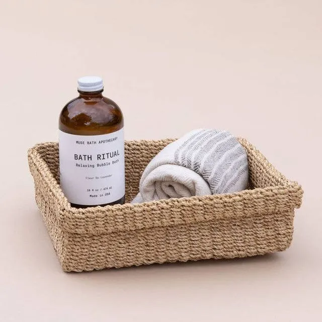 Woven Catchall Storage Tray | All Natural