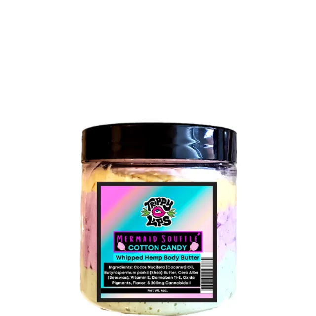 Trippy Lips Cotton Candy Whipped Body Butter