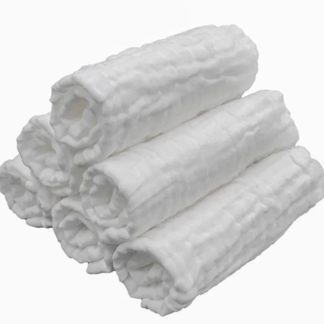 Splish Splash - White Color Washcloth 6 Pack
