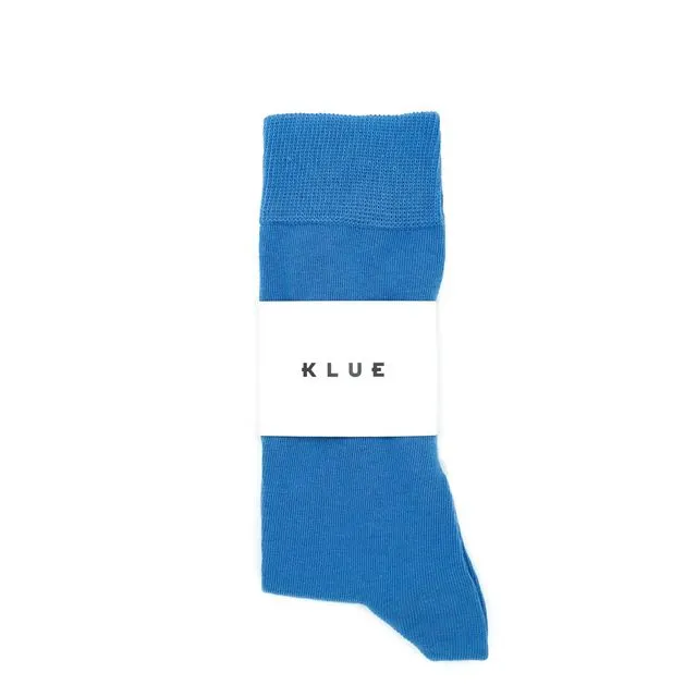 Klue Solid Socks - Blue