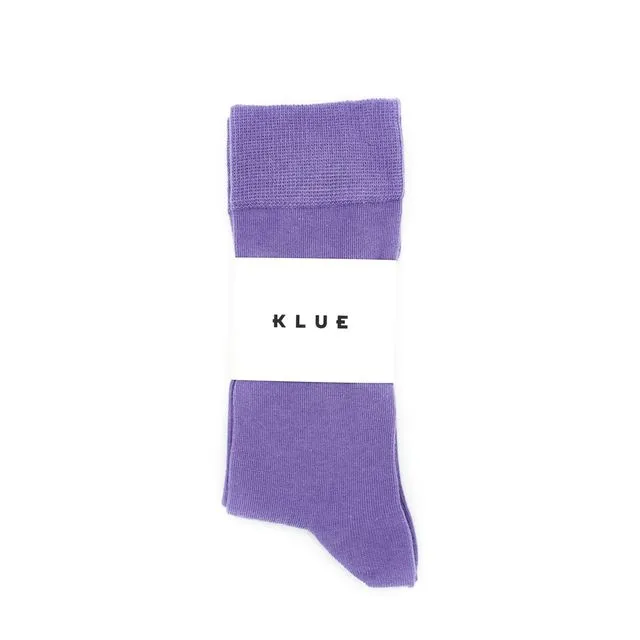Klue Solid Socks - Lilac